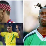 Ronaldov trokut, Peri&scaron;ićeva &scaron;ahovnica i Westove pletenice: Ovu su najluđe frizure nogometa&scaron;a