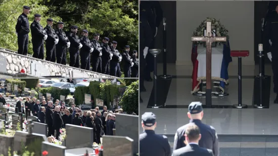 Posljednji ispraćaj Roberta Grileca: Brojne kolege odale počast ubijenom &scaron;efu krim policije