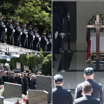 Posljednji ispraćaj Roberta Grileca: Brojne kolege odale počast ubijenom &scaron;efu krim policije