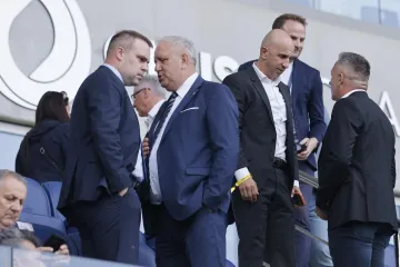 Krema hrvatskog nogometa je na Opus Areni! Dalić se rukovao s Turudićem, a tu je i jedan ministar