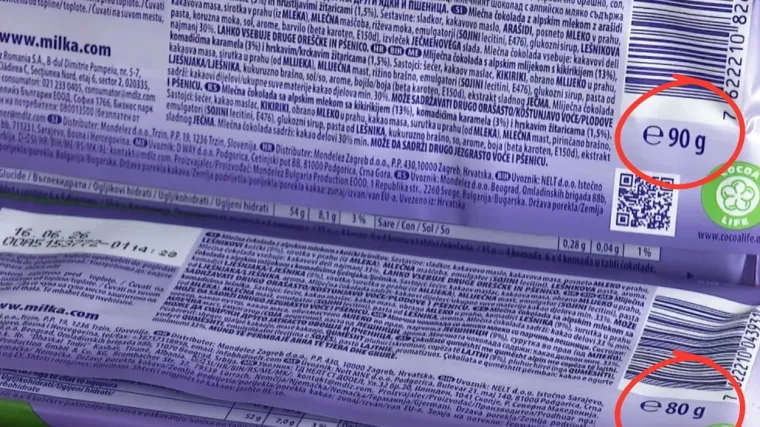 Ista ambalaža, manje proizvoda i vi&scaron;a cijena! Građani priznaju: 'Mene bi prevarili! Sami smo si krivi'