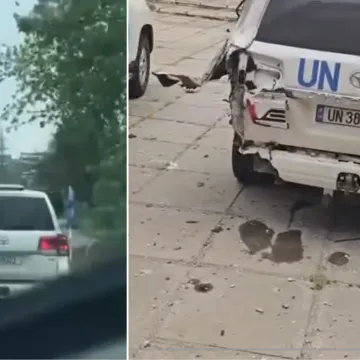Rusi dronom napali vozila UN-ove humanitarne misije: Snimka zabilježila trenutak udara