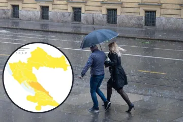 DHMZ upalio alarme za cijelu zemlju, evo gdje bi moglo biti najgore: 'Bit će obilnih pljuskova i grmljavina'