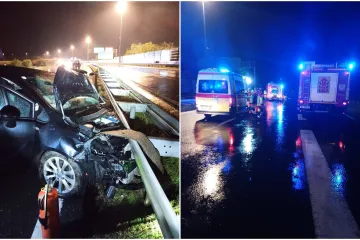 Frontalni sudar na A2! Vatrogasci zatekli stravičan prizor: Slovenac uletio u suprotan smjer