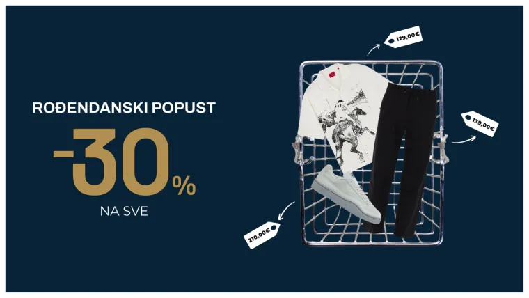 Fashion Company slavi rođendan uz 30% popusta na sve u Fashion&amp;Friends i online