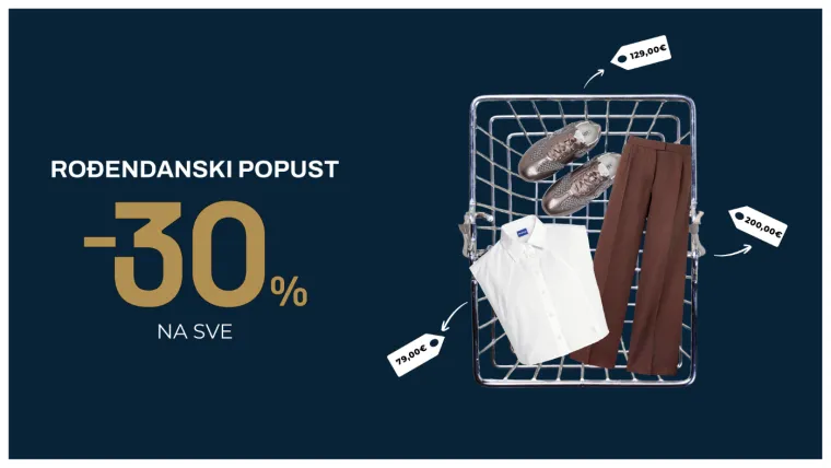 Fashion Company slavi rođendan uz 30% popusta na sve u Fashion&amp;Friends i online