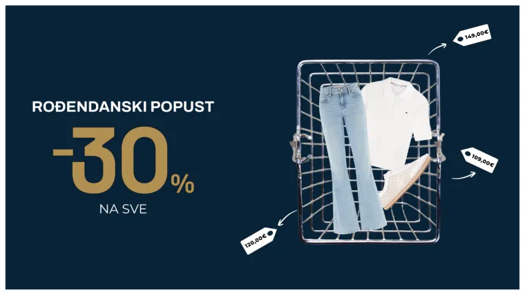 Fashion Company slavi rođendan uz 30% popusta na sve u Fashion&amp;Friends i online