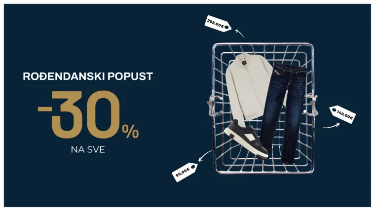 Fashion Company slavi rođendan uz 30% popusta na sve u Fashion&amp;Friends i online