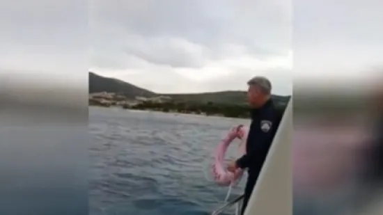 Kod Primo&scaron;tena spa&scaron;en Nijemac koji je satima plutao u moru: Evo &scaron;to je po&scaron;lo po zlu