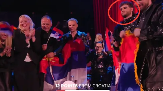 Njihov žiri nama 0, a onda mi njima 12. Pogledajte izraze lica srpskog benda kada su čuli bodove hrvatskog žirija