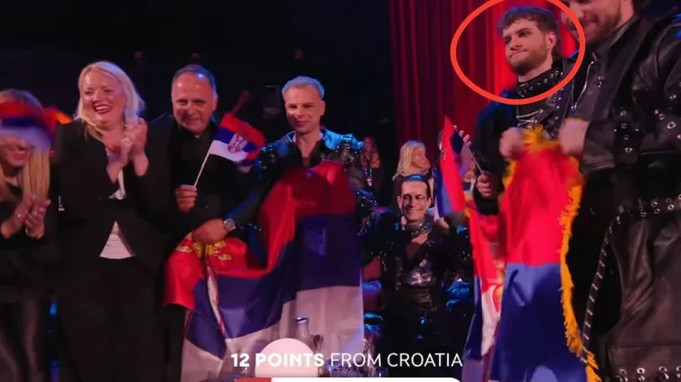 Njihov žiri nama 0, a onda mi njima 12. Pogledajte izraze lica srpskog benda kada su čuli bodove hrvatskog žirija