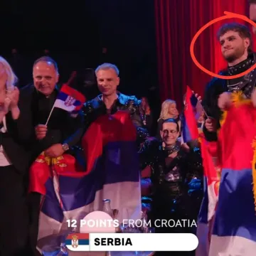 Njihov žiri nama 0, a onda mi njima 12. Pogledajte izraze lica srpskog benda kada su čuli bodove hrvatskog žirija