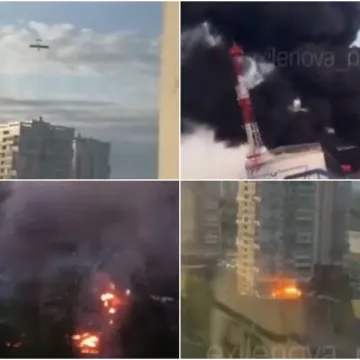 Noćni udar na Moskvu, poginulo troje ljudi: Zvuk i eksplozije dronova lede krv u žilama