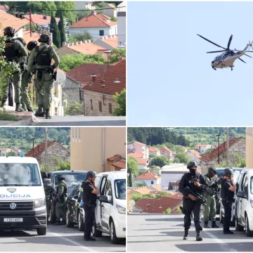 Duge cijevi, helikopter, psi i dronovi... U Drni&scaron;u traje bjesomučna potraga za ubojicom mladića