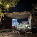 Uru&scaron;io se dio graničnog mosta kod Stare Gradi&scaron;ke! Konstrukcija pala tijekom noći