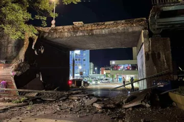 Uru&scaron;io se dio graničnog mosta kod Stare Gradi&scaron;ke! Konstrukcija pala tijekom noći