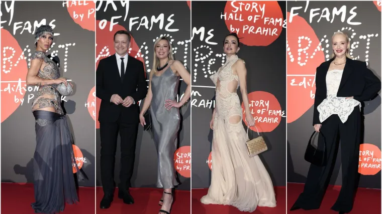 Večer glamura i francuskog Cabareta: Pogledajte tko je sve stigao na Story Hall of Fame