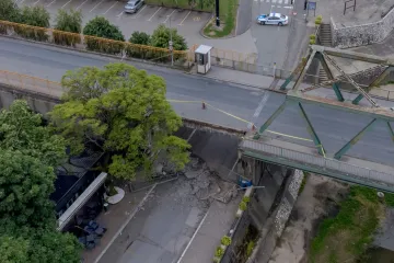 Uru&scaron;io se dio graničnog mosta kod Stare Gradi&scaron;ke! Konstrukcija pala tijekom noći