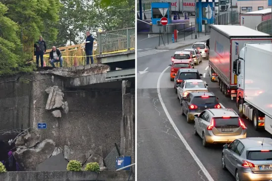 Kolaps na granici s BiH zbog uru&scaron;avanja mosta: Kamioni čekaju i vi&scaron;e od 16 sati!