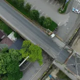 Nove snimke dronom uru&scaron;enog mosta na graničnom prijelazu Stara Gradi&scaron;ka