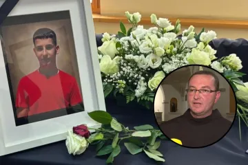 Luka je pokopan, svećenik: 'Mladi bi mi rekli 'Luka nas potiče', imao je ne&scaron;to posebno'