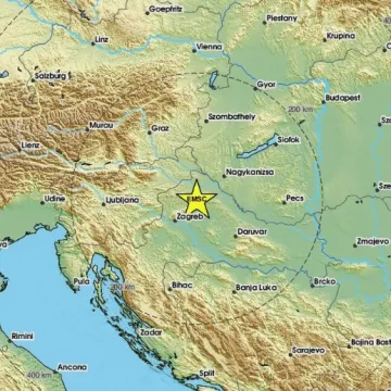 Zabilježen slabiji potres na sjeveru Hrvatske