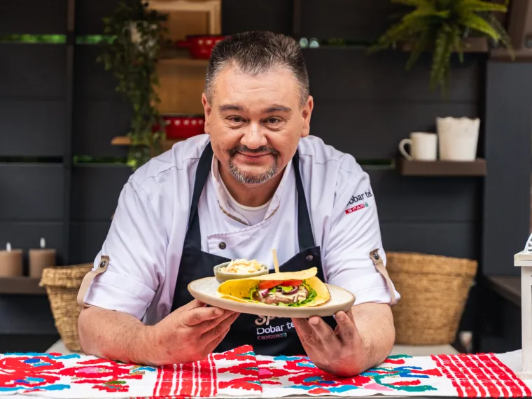 &Scaron;piček i Laura Gnjatović pripremali BBQ Burger &amp; Tortilla set, a jedan trenutak ukrao je show