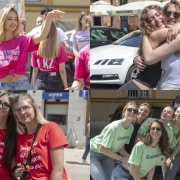 Kakva euforija na ulicama Osijeka: Pogledajte natpise na majicama ovih prekrasnih maturantica