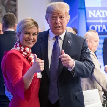 Kolinda Grabar-Kitarović: 'Moram se složiti s Trumpom, čovjek je u pravu, &scaron;vercali smo se'