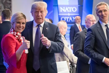 Kolinda Grabar-Kitarović: 'Moram se složiti s Trumpom, čovjek je u pravu, &scaron;vercali smo se'
