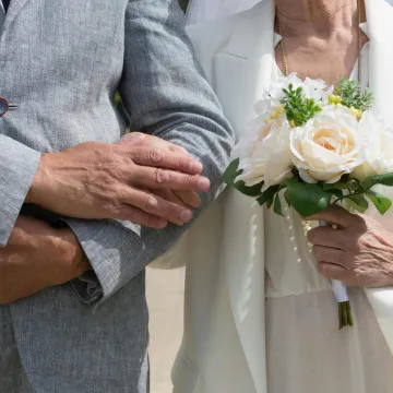 Vjenčanje koje je dirnulo javnost: Jimmy (92) i Andra (85) rekli su da nakon 10 godina veze