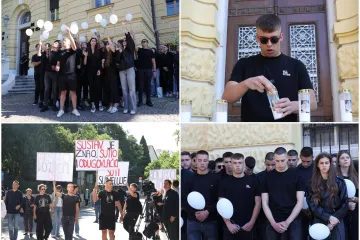 Bijeli baloni za Luku, &scaron;ibenski maturanti gestom poslali poruku: 'Mi smo mogli biti on'