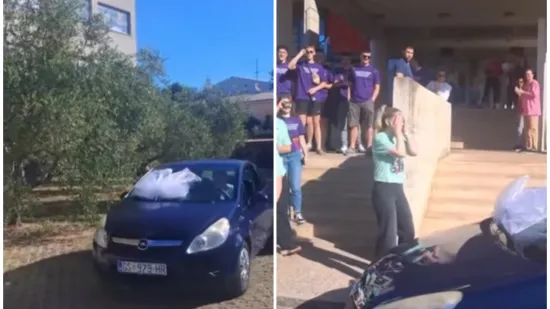 Maturanti poklonili svojoj razrednici automobil: Pogledajte njezinu reakciju