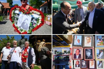 Slavi se Dan Mladosti u Kumrovcu, stigao Mesić, Keleminec bjesni: 'Banda komunistička!'