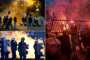 Pa ovo je pravi rat na ulicama! Pogledajte dramatične scene iz Beograda nakon velikog prosvjeda