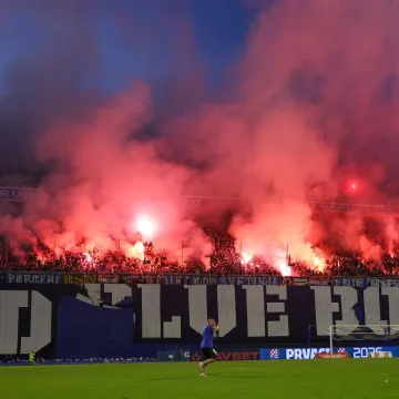 Pogledajte &scaron;to se događalo odmah nakon utakmice u kojoj je Dinamo proslavio duplu krunu