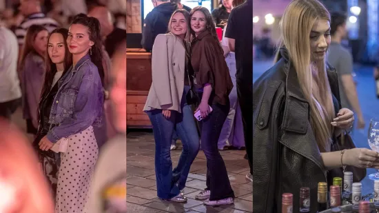 Osječanke znaju kako spojiti stil i dobar provod: Pogledi bježali prema zgodnoj brineti u bijelom