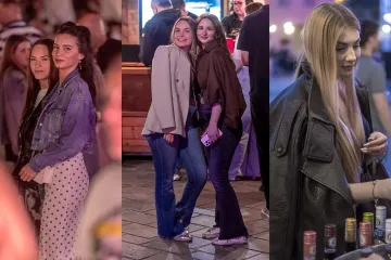 Osječanke znaju kako spojiti stil i dobar provod: Pogledi bježali prema zgodnoj brineti u bijelom