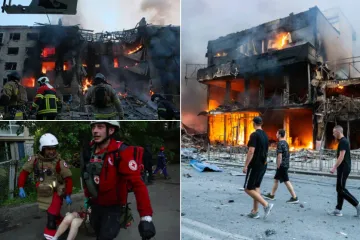Potvrđeno je! Rusija lansirala Ore&scaron;nik, Kijev gori na sve strane: Stižu zastra&scaron;ujuće snimke