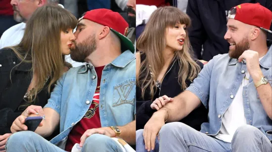 Taylor Swift i Travis Kelce nikad zaljubljeniji: Izmjenjivali poljupce na utakmici Knicksa