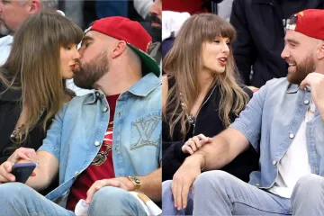 Taylor Swift i Travis Kelce nikad zaljubljeniji: Izmjenjivali poljupce na utakmici Knicksa