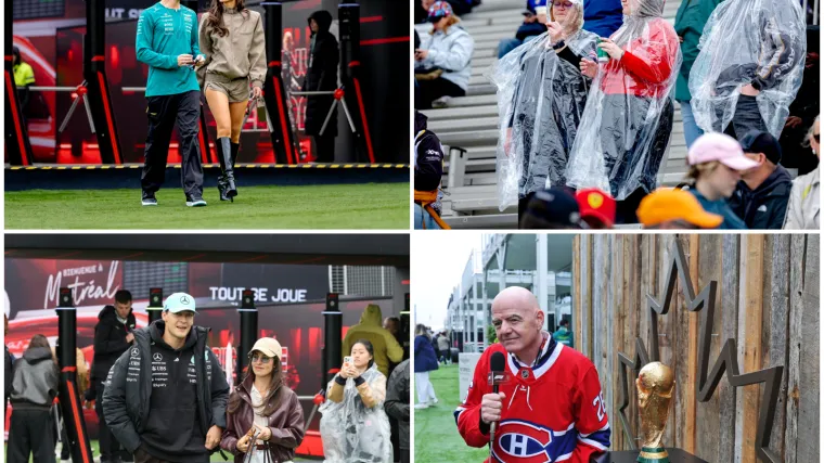 Predsjednik FIFA-e stigao u Montreal, a svi se pitaju tko je djevojka 'domaćeg' vozača