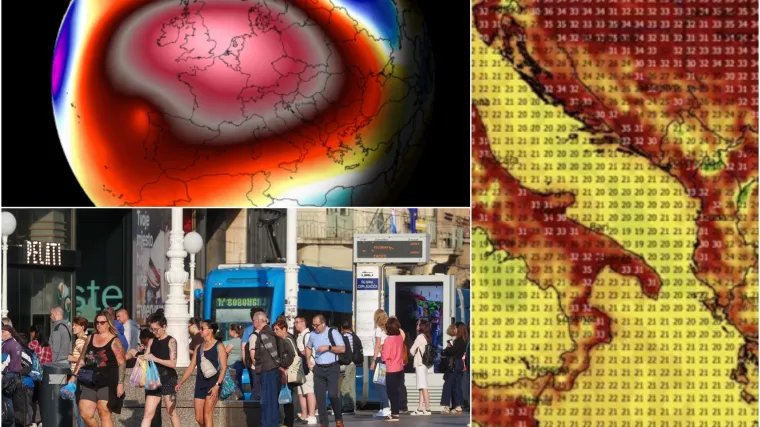 Europa se kuha pod toplinskom kupolom: 'Hrvatska će prijeći 35 &deg;C, a možda i sru&scaron;iti rekord'