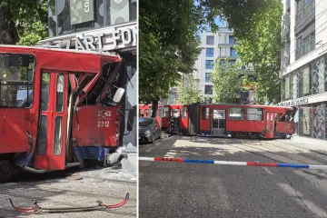 Tramvaj u Beogradu iskočio iz tračnica i zabio se u zgradu: Vi&scaron;e je ozlijeđenih