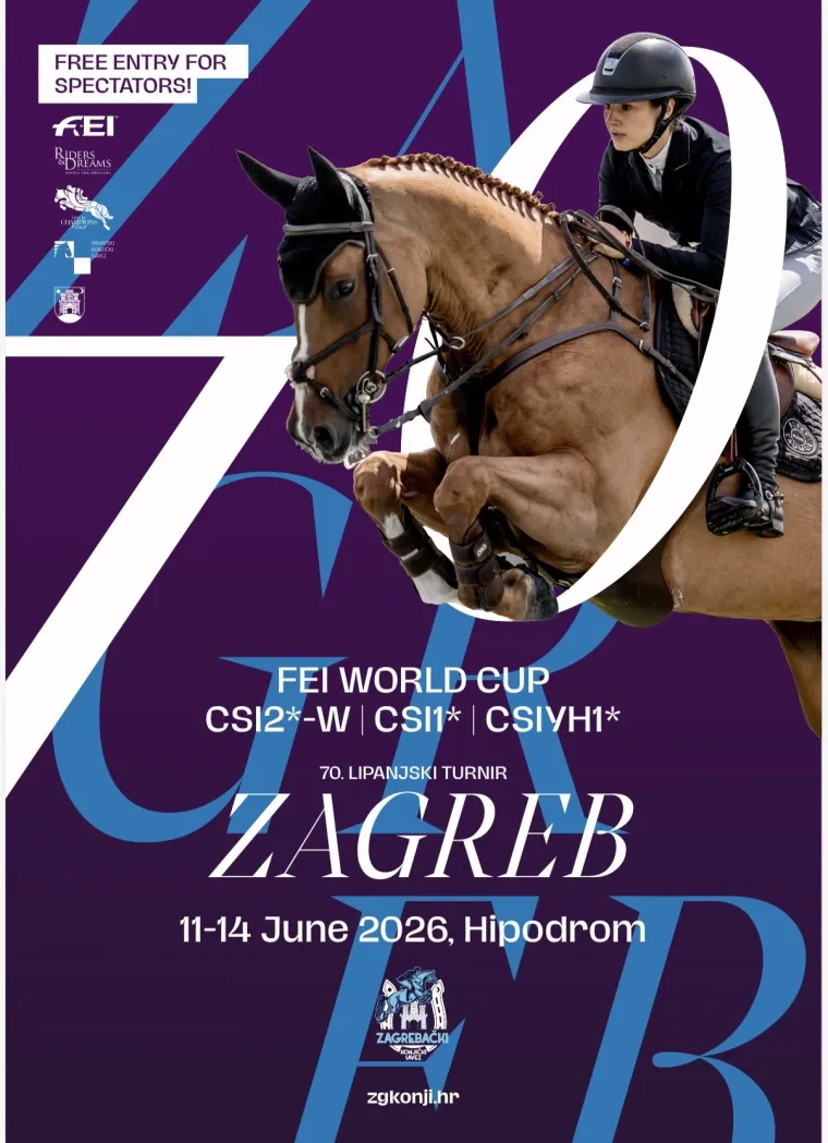 Grand Prix i utakmica Pehar Grada Zagreba: Natjecatelji iz vi&scaron;e od 15 europskih zemalja stižu na Hipodrom
