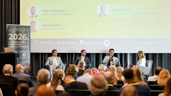 Hrvatska kovnica novca na CROGOLD konferenciji o zlatu