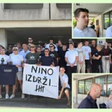 Skup za maturanta u Dubrovniku optuženog da je bacio bengalku na policajca: 'Poku&scaron;ao ju je odgurnuti, nedužan je'
