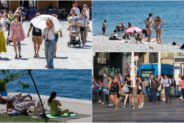 Stigle prve vrućine: Ovih 15 gradova u podne su bili najtopliji! Pogledajte popis