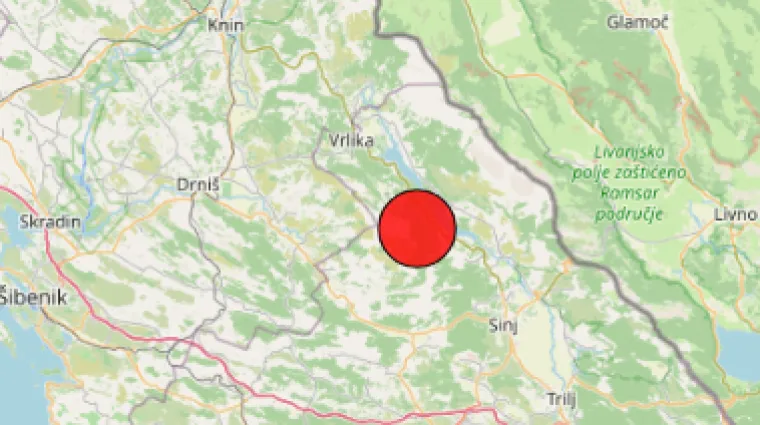 Dva potresa pogodila Dalmaciju u svega 13 minuta: 'Par sekundi tre&scaron;nje u dva jača vala'