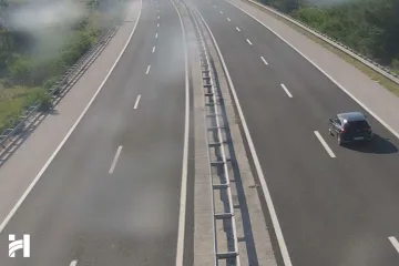 Prometne nesreće na A3 i A4, pas na A1: Vozi se uz ograničenje brzine